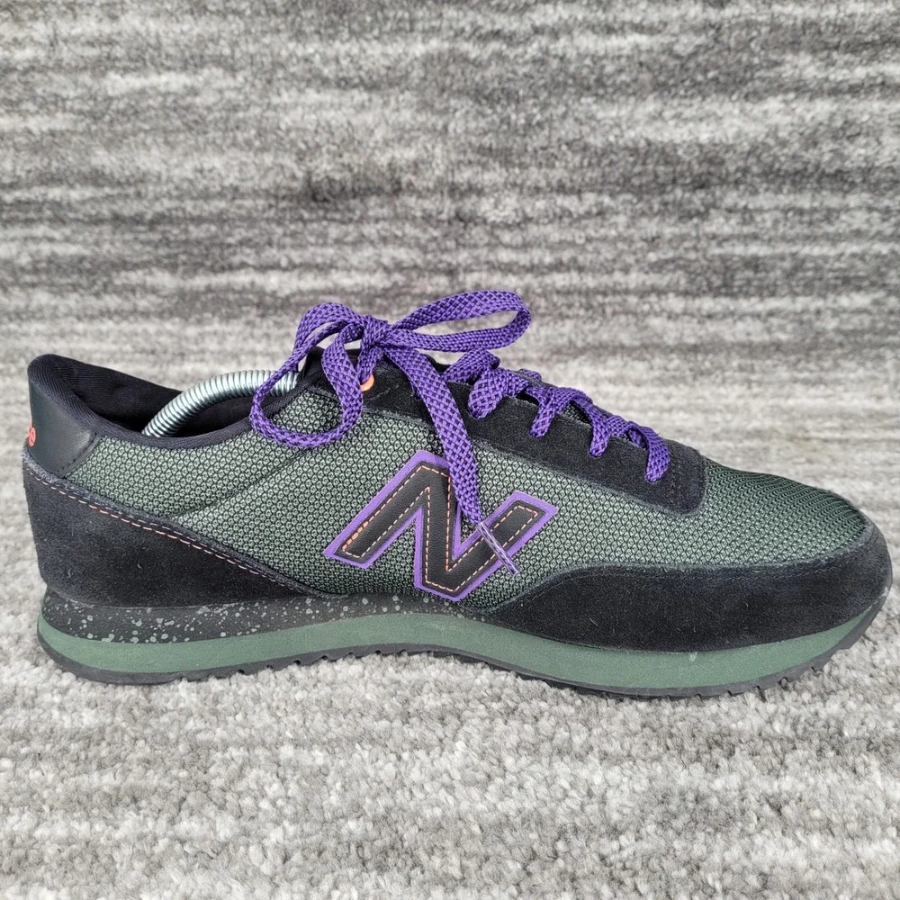New Balance‎ 501 Men's Sneakers Green Black Purple Laces Size 11.5 MZ501CKJ